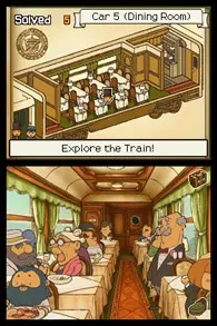 Professor Layton and The New World of Steam walkthrough and guide