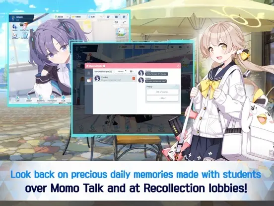 Chapter 1: The Clockwork Flower Pavilion - Blue Archive screenshot