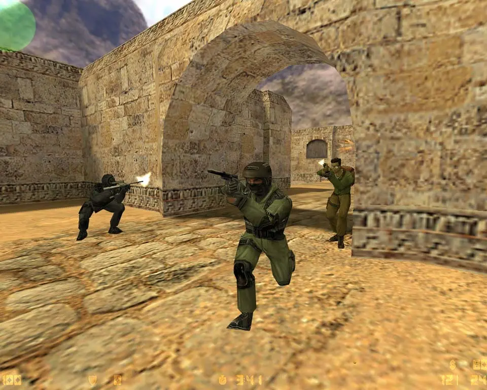 Holding Bomb Sites - Counter-Strike screenshot