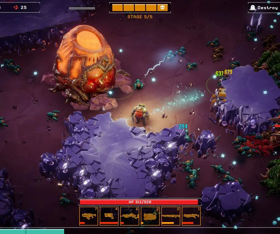 Enemy Types and Behavior - Deep Rock Galactic: Survivor screenshot