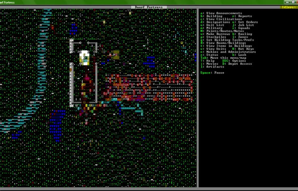 Vampires and Werebeasts - Dwarf Fortress screenshot