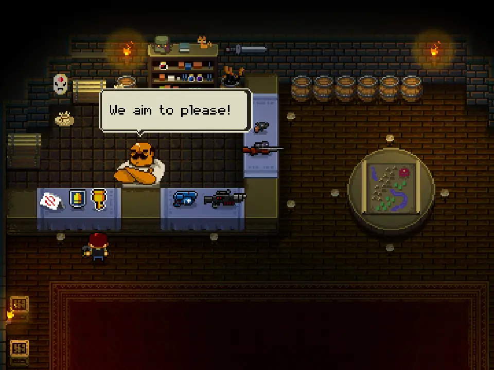 Chamber of the Ammoconda - Enter the Gungeon screenshot