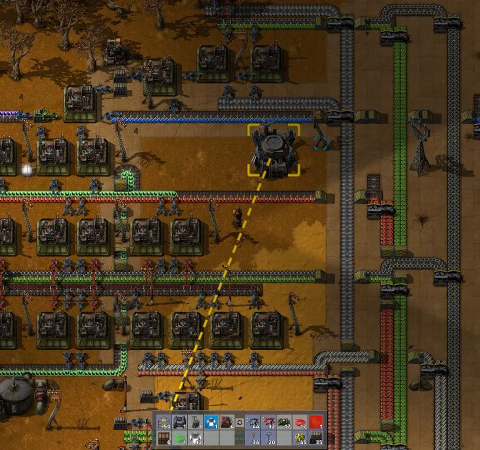 Objective: Build Your First Steam Power Plant - Factorio screenshot