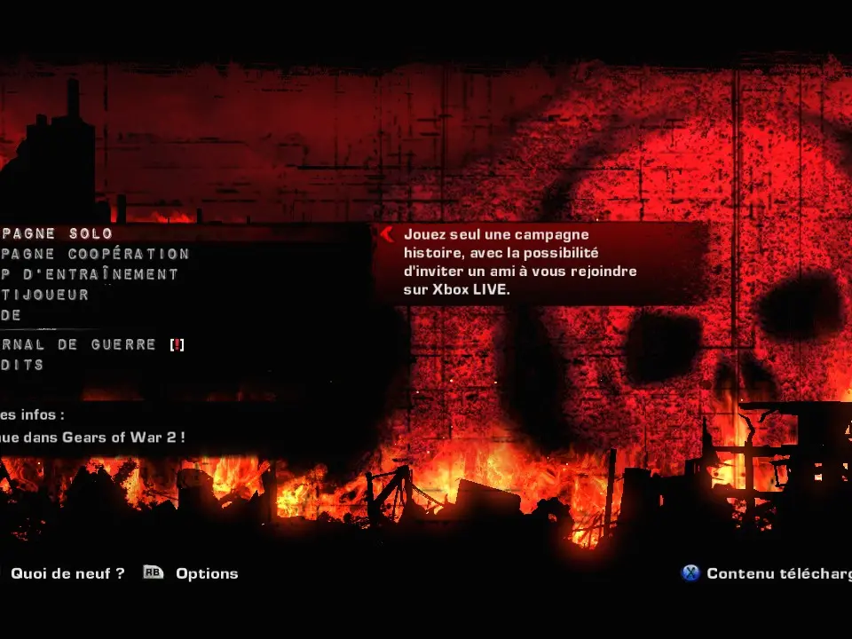 User Interface (UI) Overview - Gears of War 2 screenshot