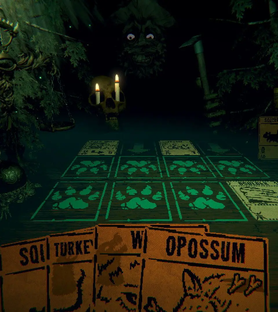 The Cabin Environment - Inscryption screenshot