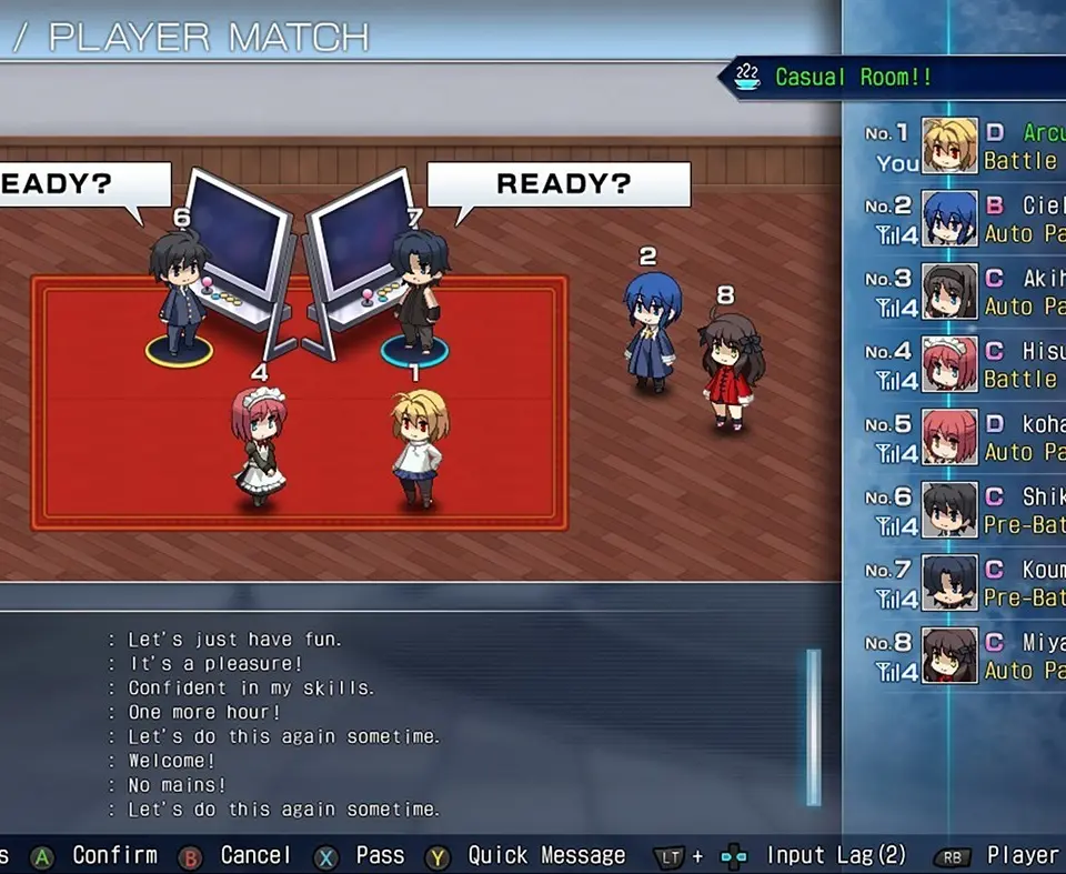 Optimal Resource Management (Magic Circuit & Moon Drive) - Melty Blood: Type Lumina screenshot