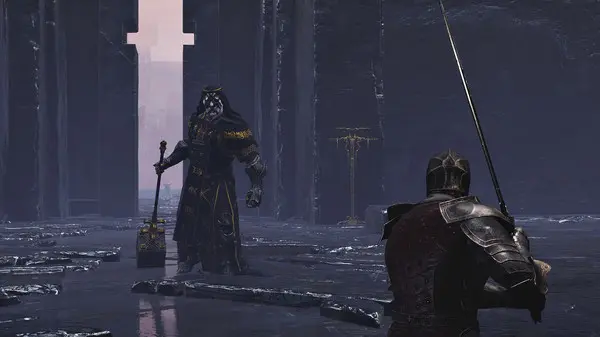 Hadern, the Deliverer (Tutorial Boss) - Mortal Shell screenshot