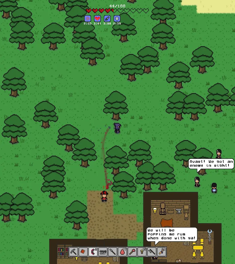 King Slime Strategy - Necesse screenshot