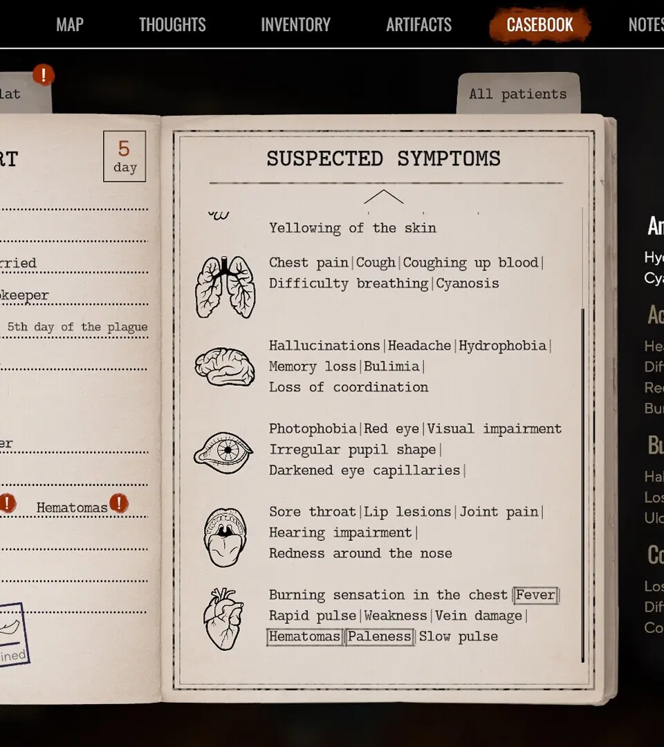 Medical Supplies & Remedies - Pathologic 3: Quarantine screenshot