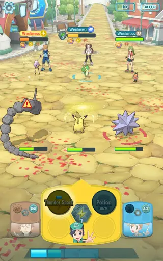 Training Area - Pokémon Masters EX screenshot
