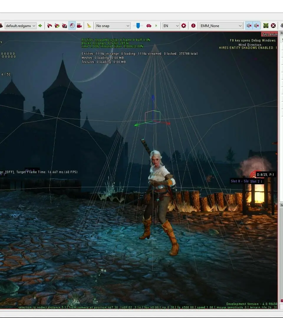 New Game Plus (NG+) - The Witcher 3 REDkit screenshot