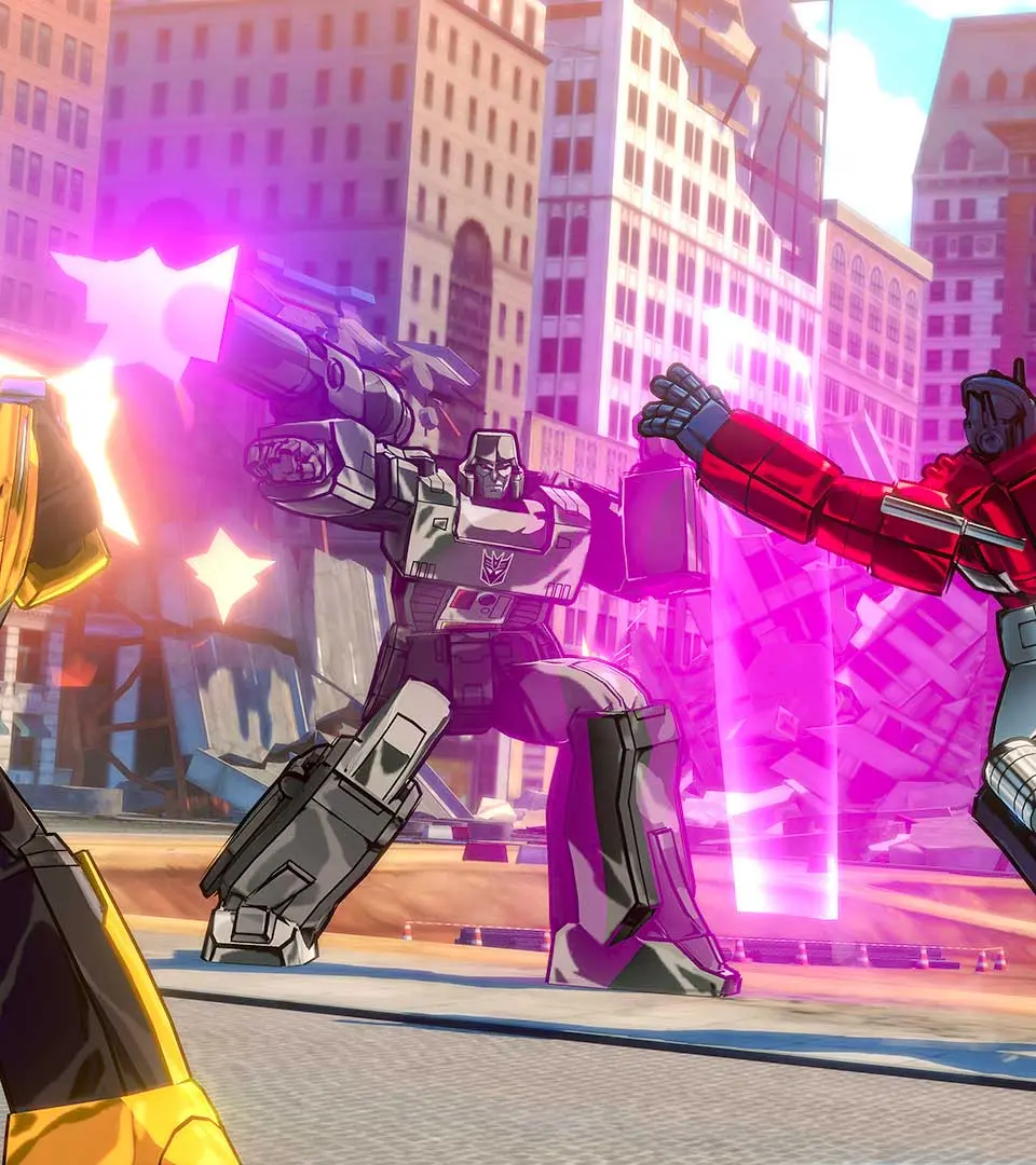 Mission 2-1: Pursuit Through the City - Transformers: Devastation screenshot